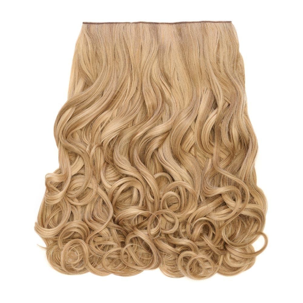 Stranded 20" Heat Resistant Curly Clip In Hair Extensions