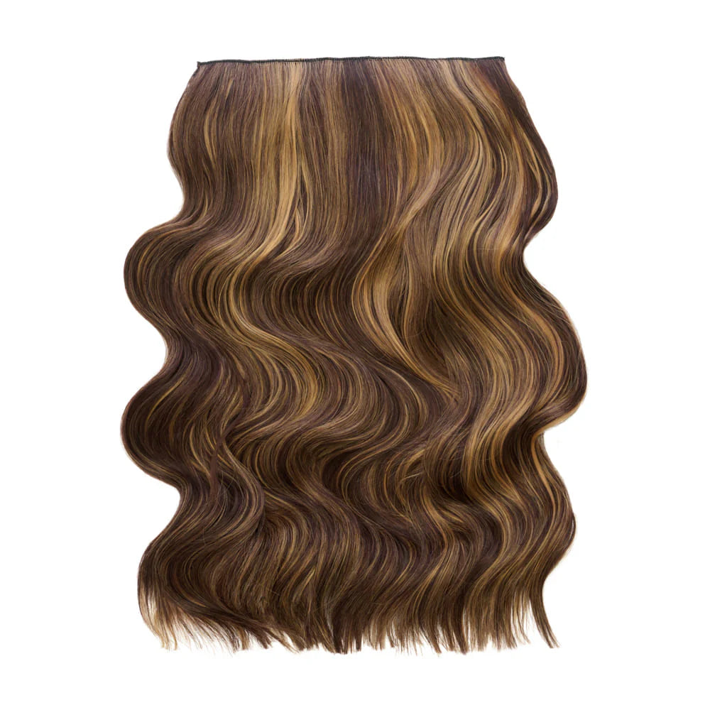 Stranded One Piece Wand Wave Clip In Synthetic Hair Extension