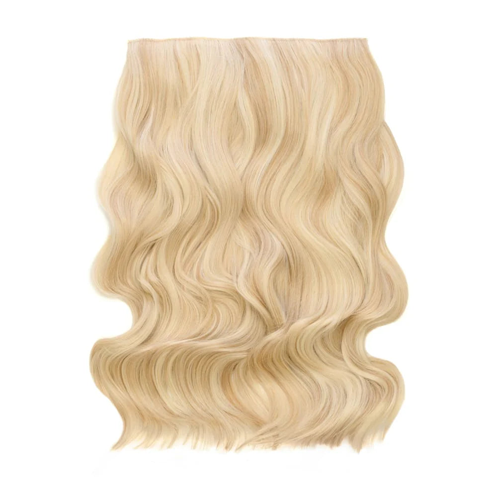Stranded One Piece Wand Wave Clip In Synthetic Hair Extension