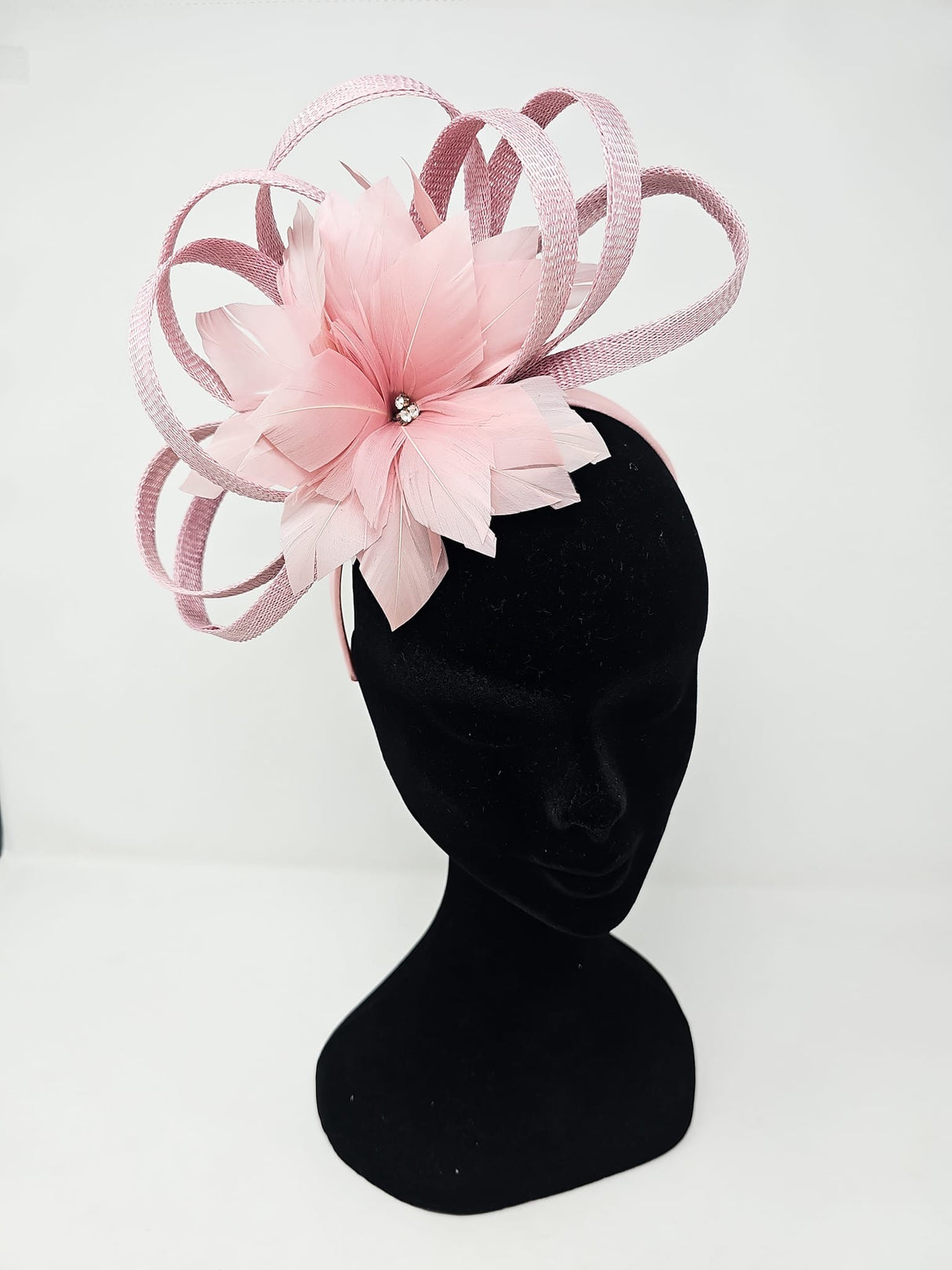 Rose Looped Flower Hairband Fascinator
