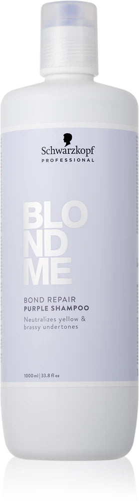 Schwarzkopf Blondme Bond Repair Purple Shampoo
