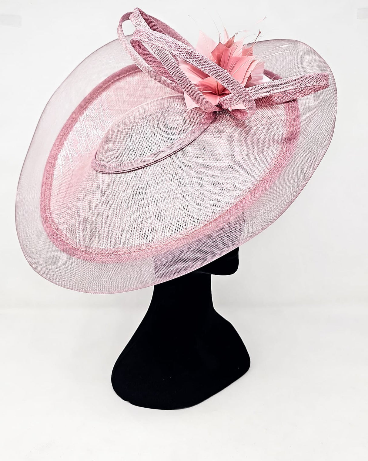 Metallic Rose Looped Rose Hatinator