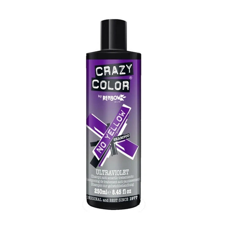 Crazy Color No Yellow Shampoo Ultraviolet 250ml