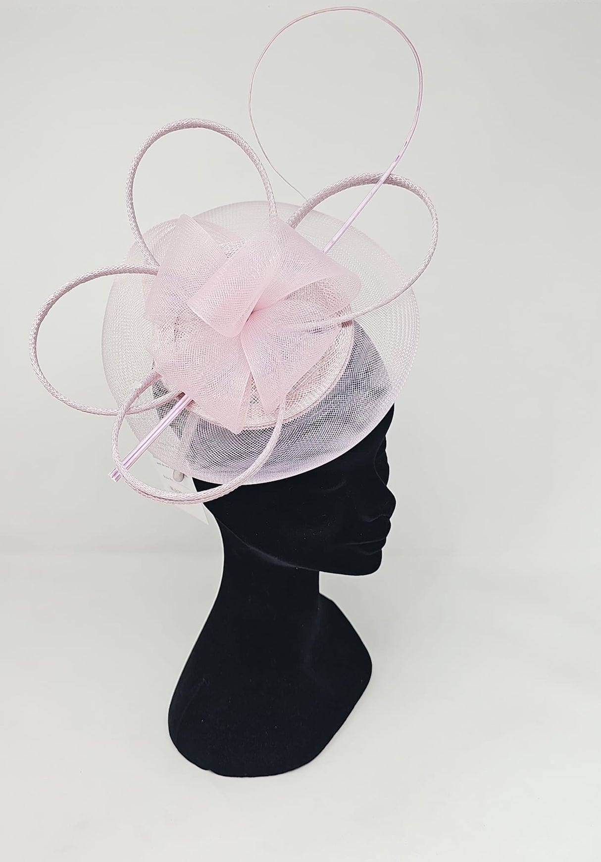 Pale Pink Halo Hairband Fascinator