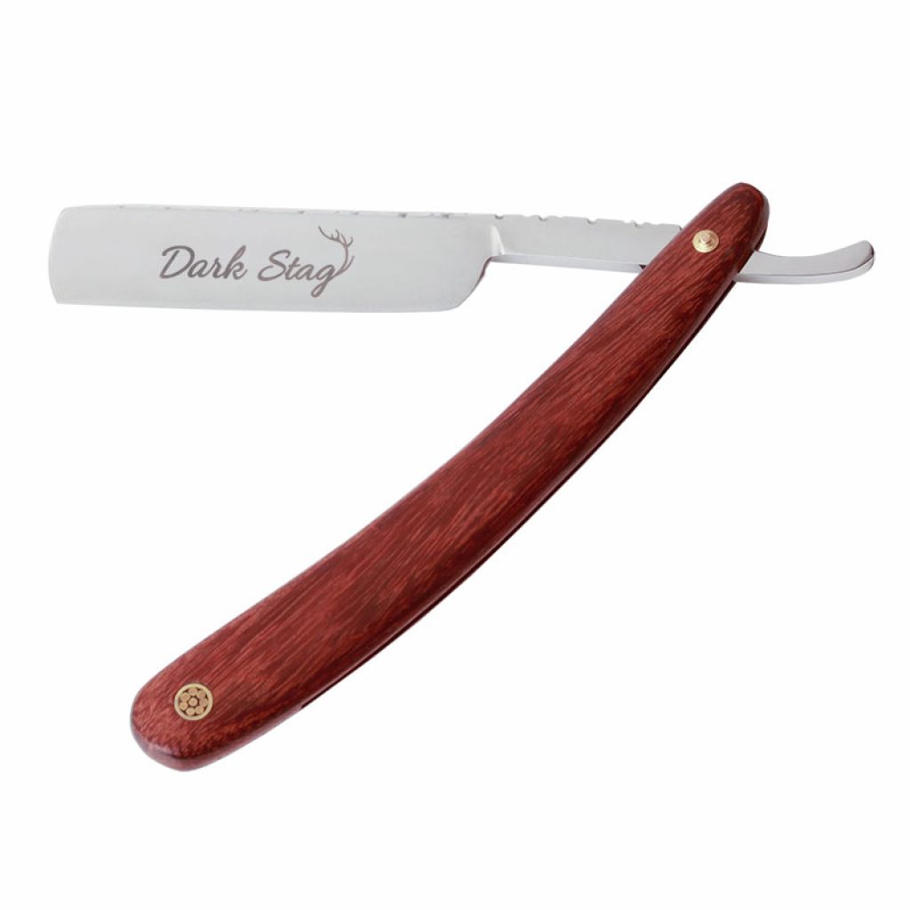 Dark Stag Wood Cut Throat Razor