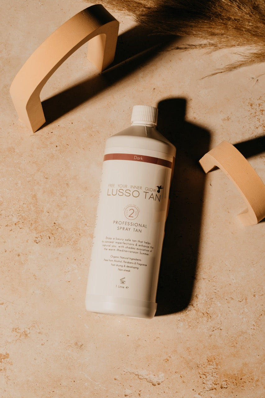 Lusso Tan Professional Spray Tan Dark 1 Litre