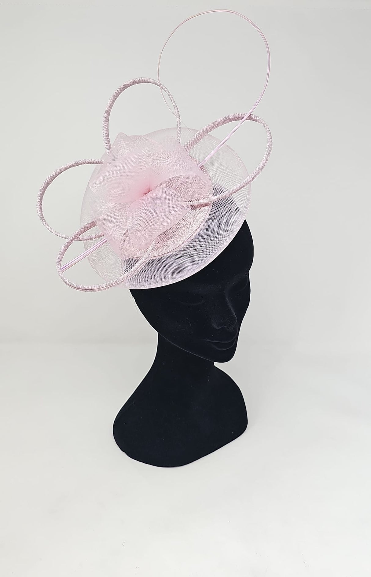 Pale Pink Halo Hairband Fascinator