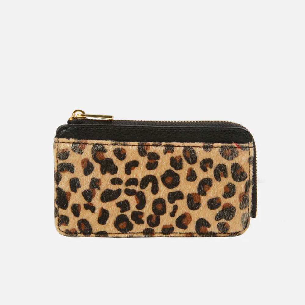 Alice Wheeler Coin/Card Purse Leopard & Black