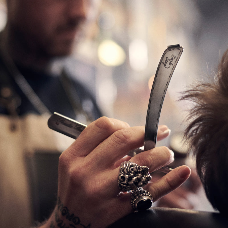 Dark Stag Premium Straight Barber Razor