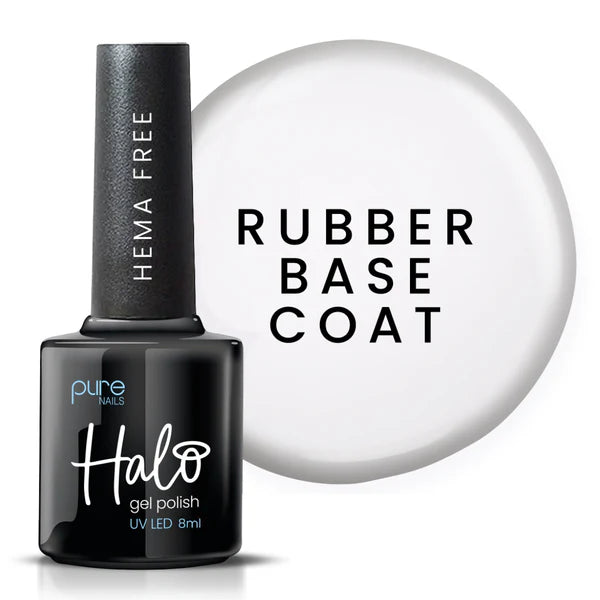 Halo Rubber Base Coat 15ml Hema & TPO Free 15ml