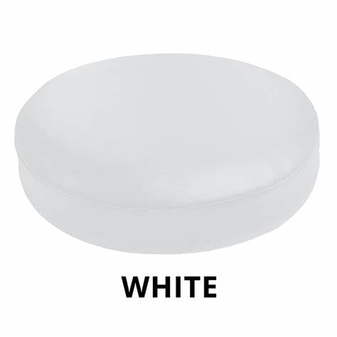 Majestic White Stool Cover