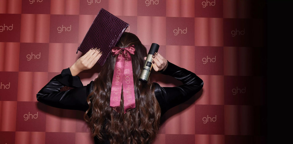 ghd Cherry Chic Heat & Style Heat Protect Spray Gift Set