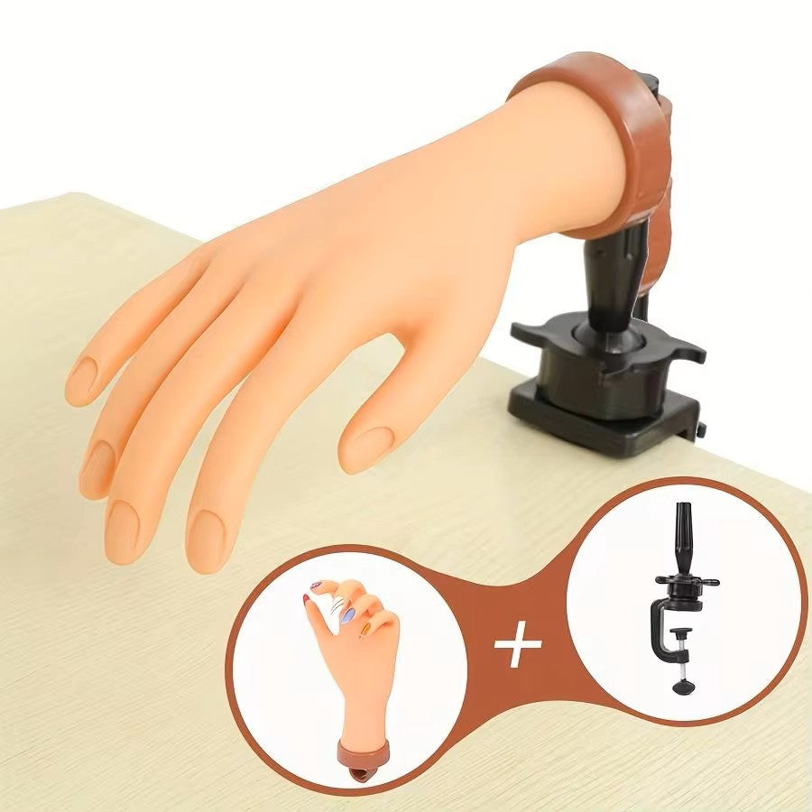 Dream Goddess Nails Premium Training Hand & Clamp Holder