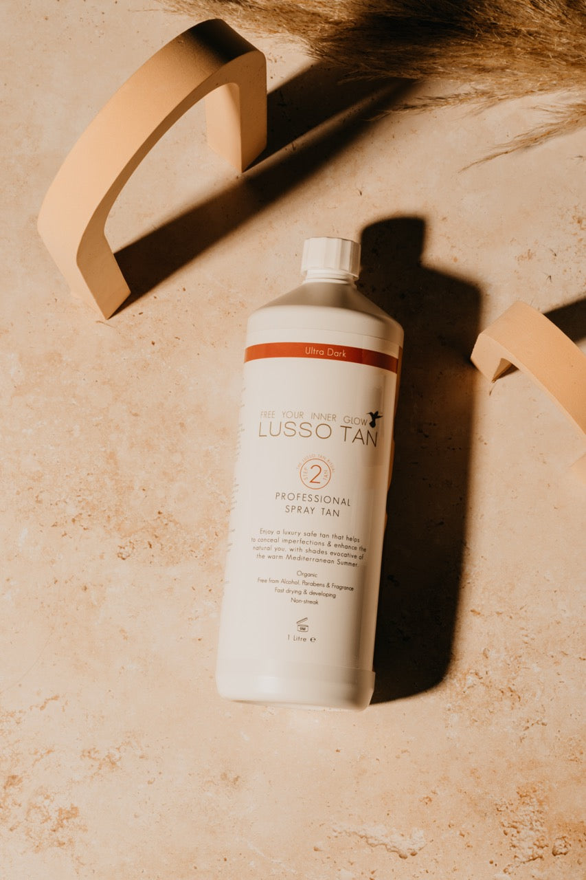 Lusso Tan Professional Spray Tan 1 Litre Ultra Dark