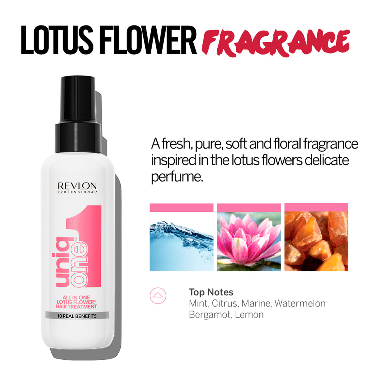 Revlon Uniq One Lotus Flower Leave In Treatment Spray 150ml
