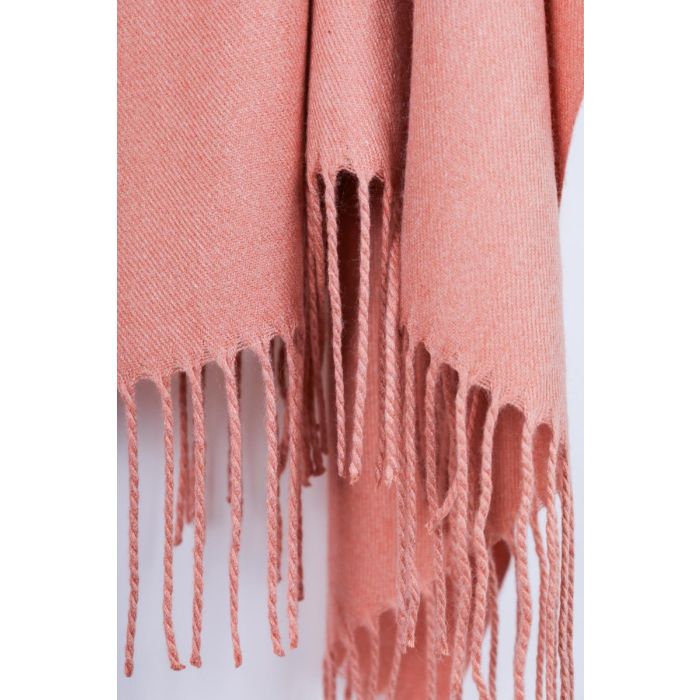 Dusty Coral Pashmina Scarf