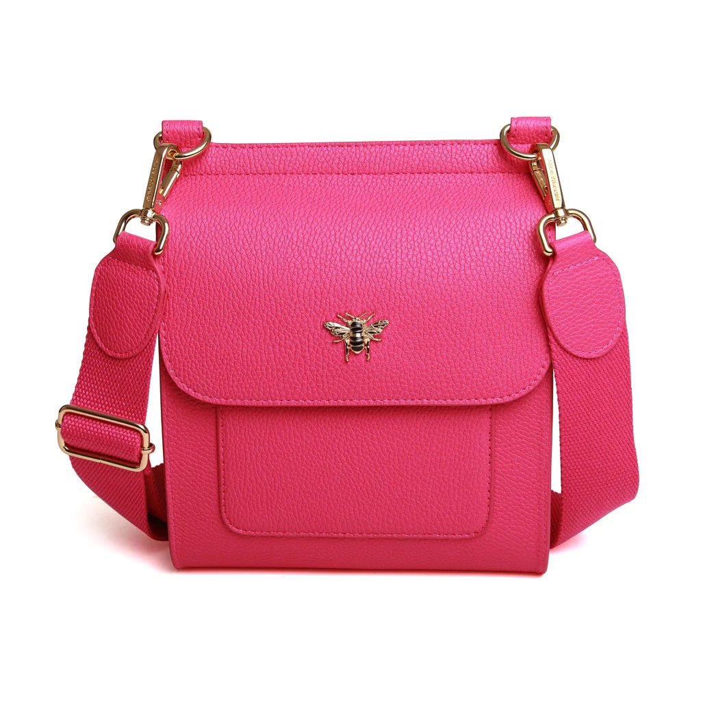 Alice Wheeler Hot Pink Bloomsbury Cross Body Bag - Franklins