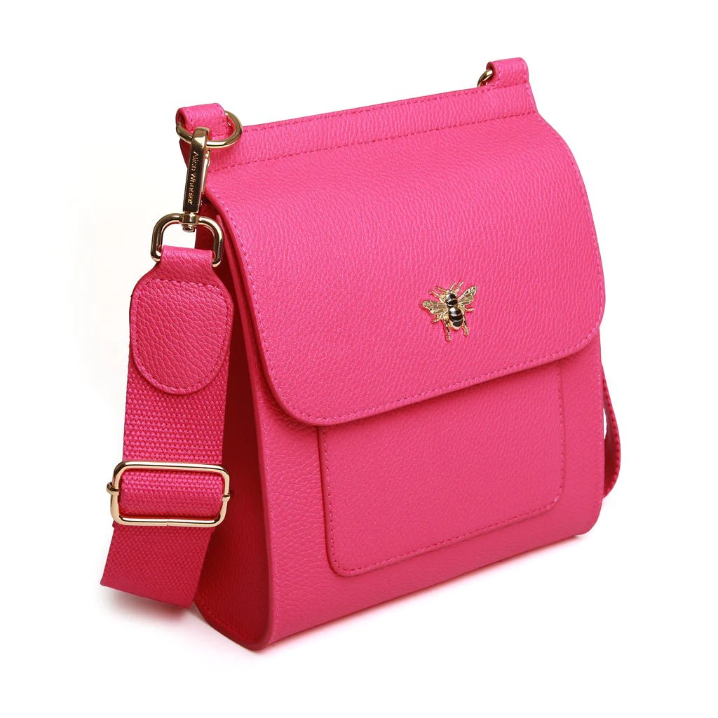Alice Wheeler Hot Pink Bloomsbury Cross Body Bag - Franklins