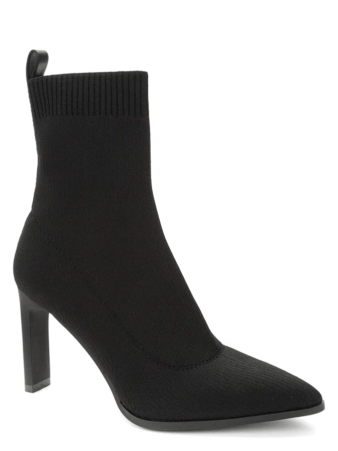 Betsy Black Sock Boot - Franklins