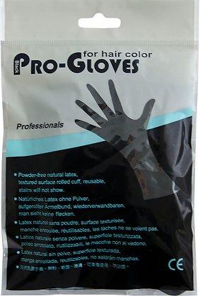 Black Pro Reusable Powder Free Latex Gloves (1 PAIR) - Franklins