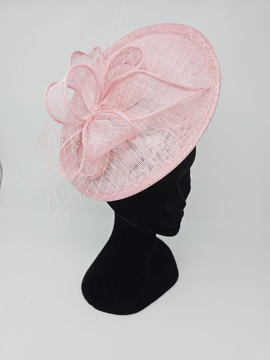 Blush Rose Disc Hairband Fascinator - Franklins
