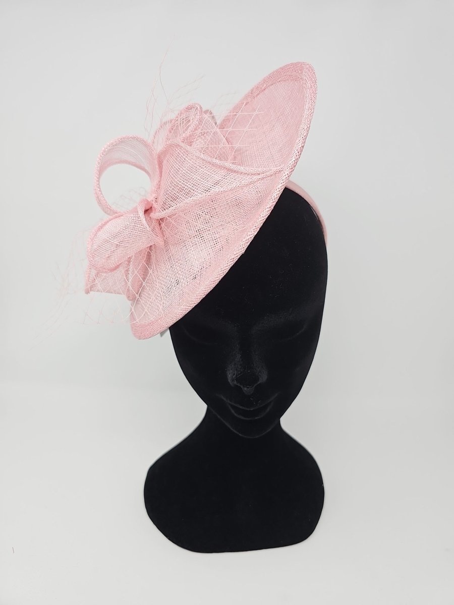 Blush Rose Disc Hairband Fascinator - Franklins