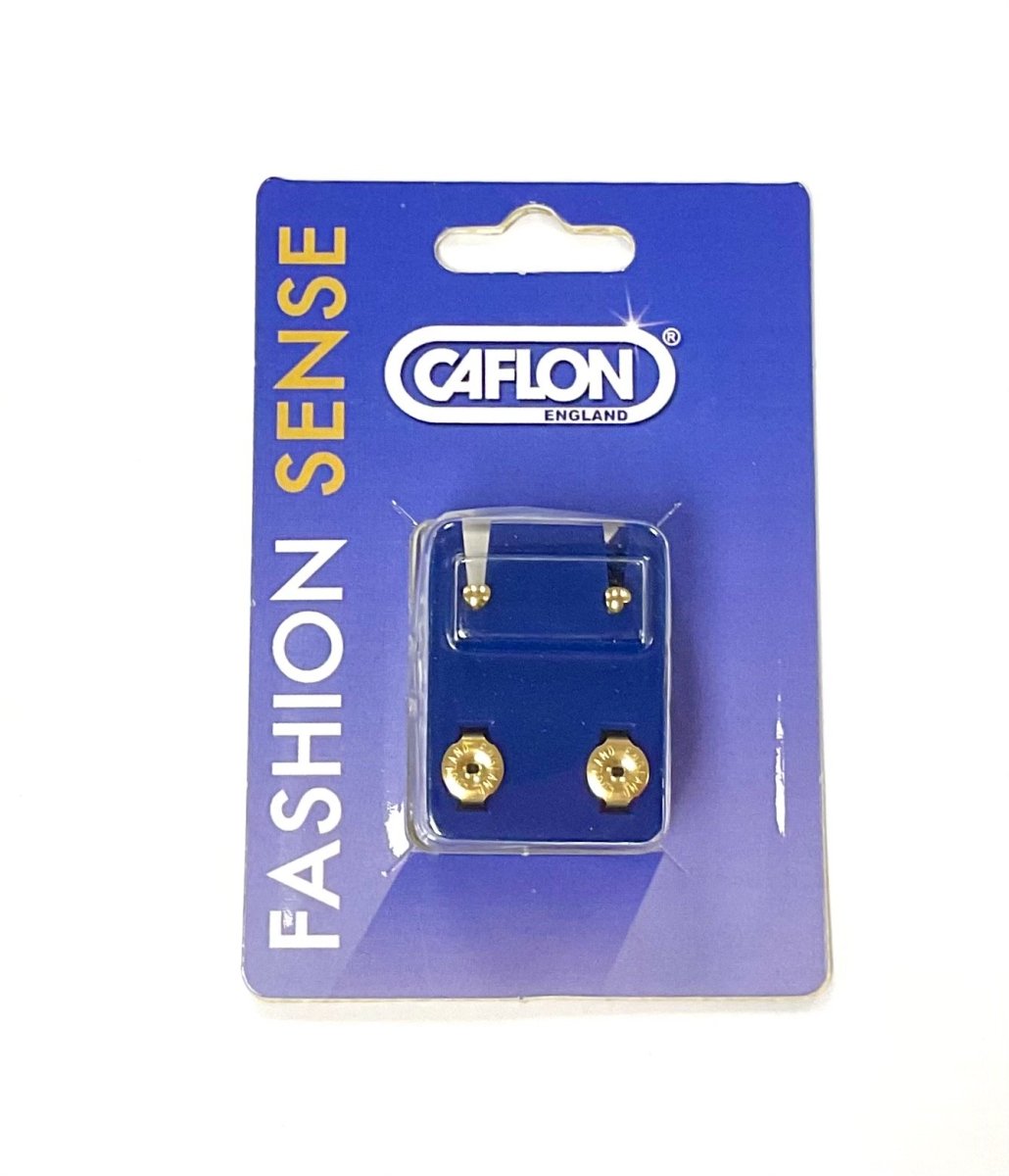 Caflon Gold Mini Heart Ear Piercing Studs - Franklins