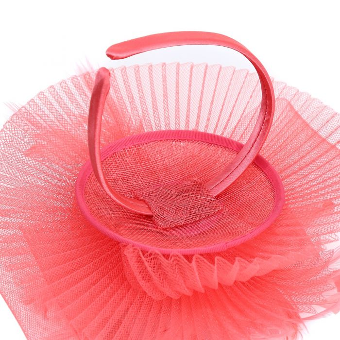 Coral Flower Style Fascinator - Franklins