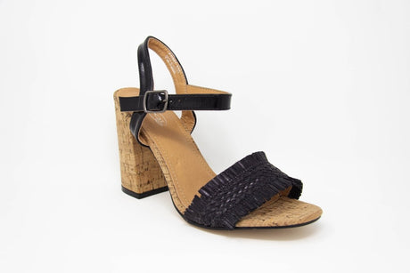 Cork High Heel Sandals - Franklins