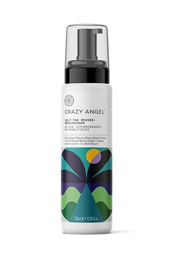 Crazy Angel Self Tan Mousse Medium/Dark 245ml - Franklins