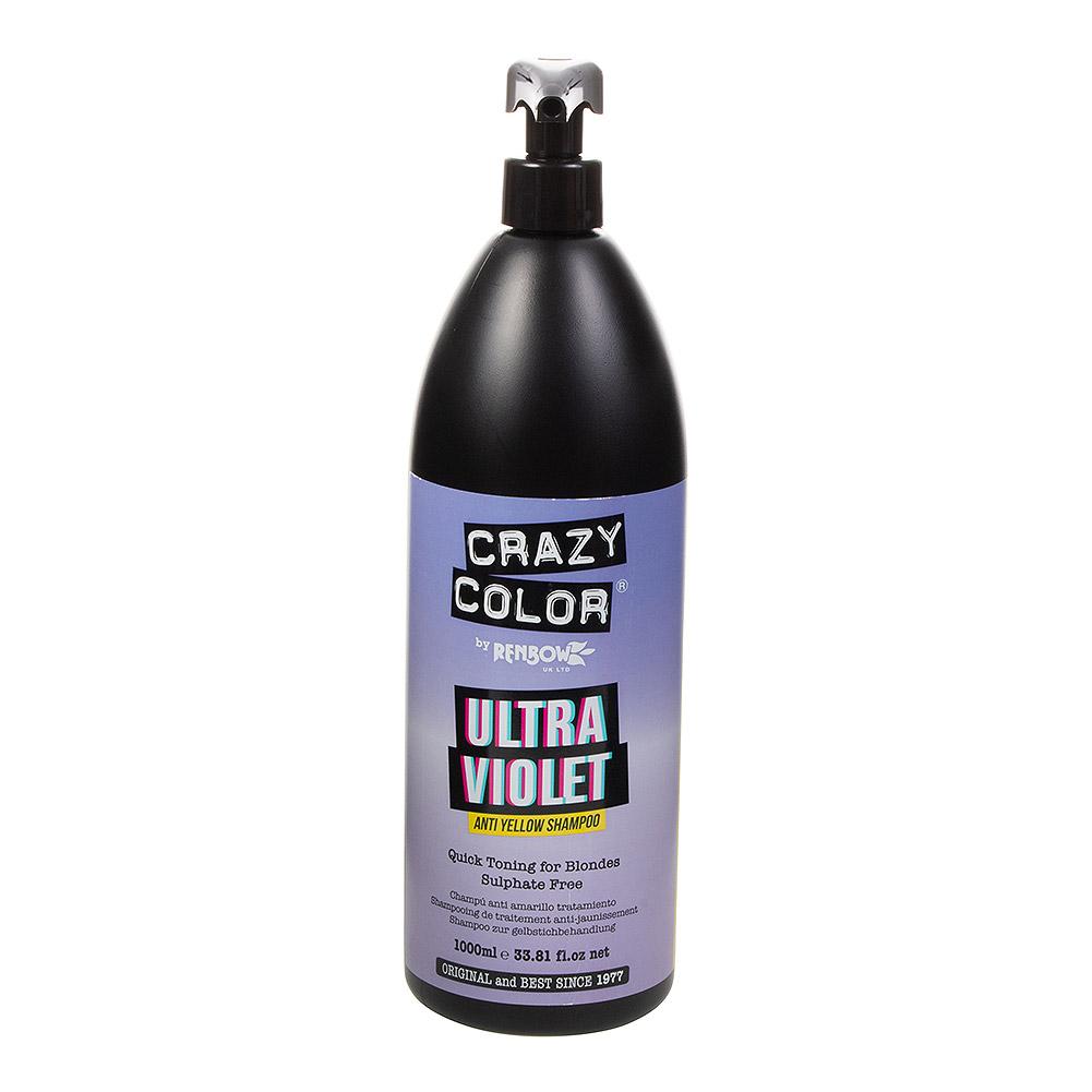 Crazy Color Ultra Violet Anti Yellow Shampoo - Franklins