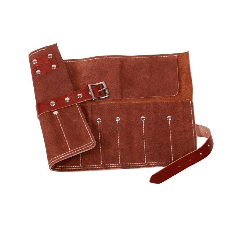 Dark Stag Leather Barber Tool Roll - Franklins