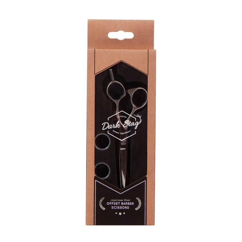 Dark Stag Offset Barber Scissors - Franklins