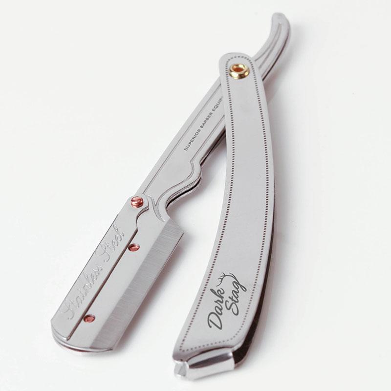 Dark Stag Premium Stainless Steele Barber Razor - Franklins