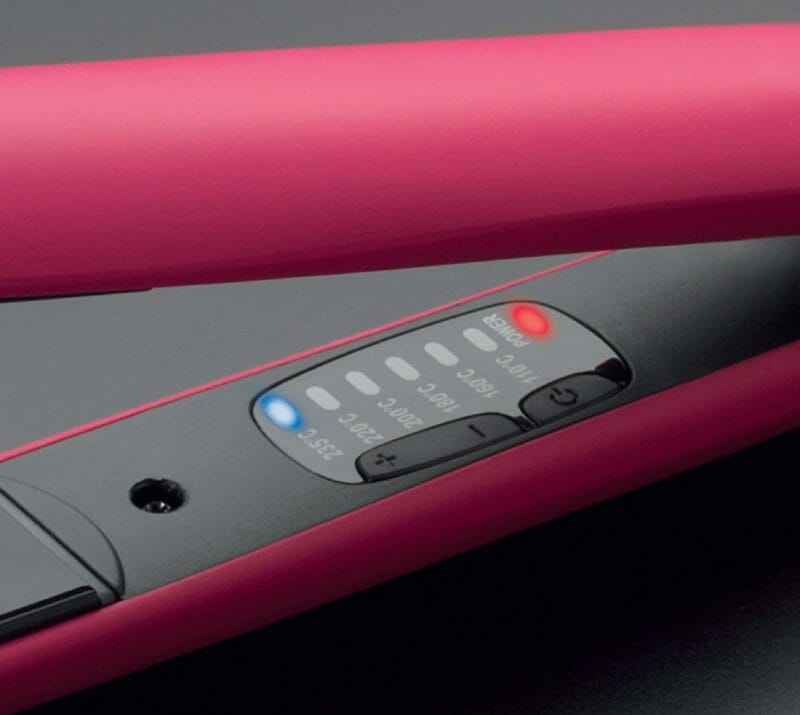 Diva Pro Styling Digital Hair Straightener Magenta Pink - Franklins
