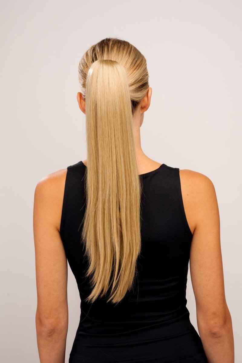 Dream Goddess Hairresistible Synthetic Long Straight Ponytail Silky Sue - Franklins