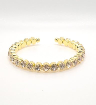 Gold Crystal Beaded Bracelet - Franklins
