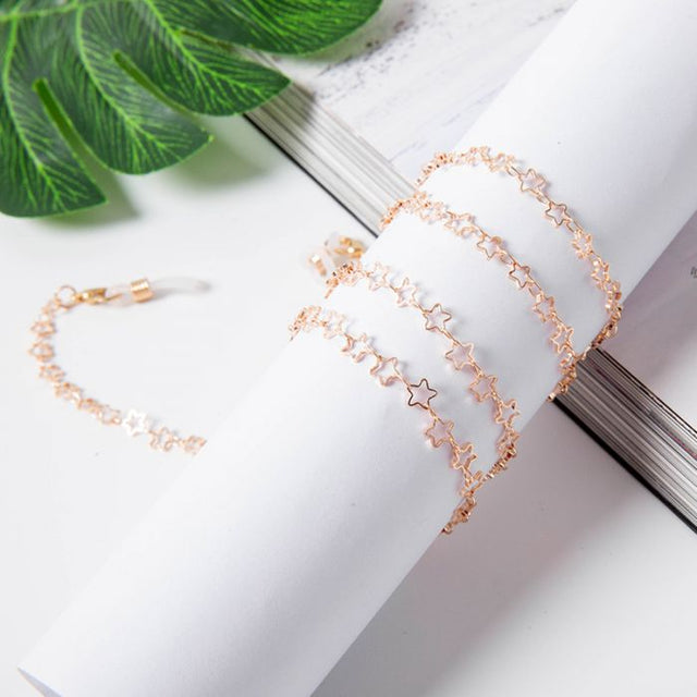 Gold Star Sunglasses Chain - Franklins