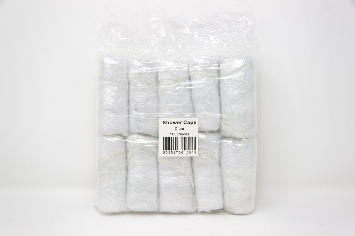 HTL Essentials Disposable Shower Caps Clear (100) - Franklins