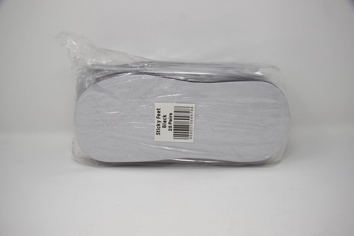 HTL Essentials Sticky Feet Black 25 Pairs - Franklins