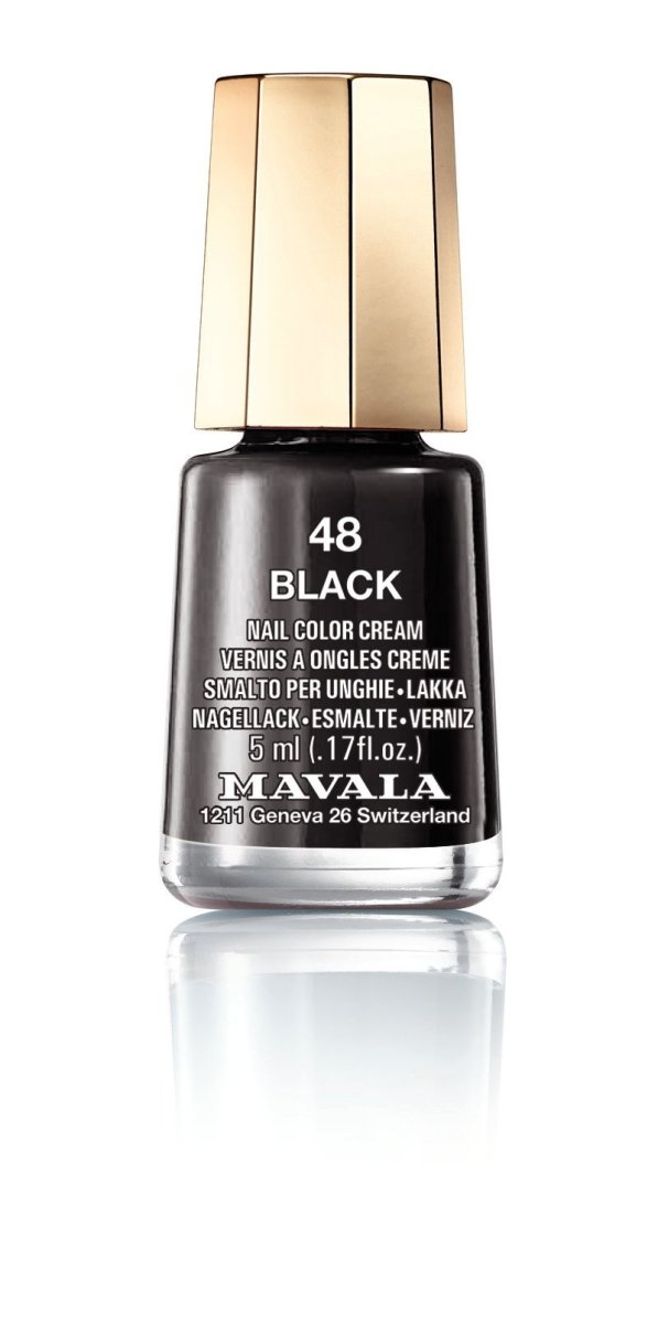 Mavala Black Nail Polish 5ml - Franklins