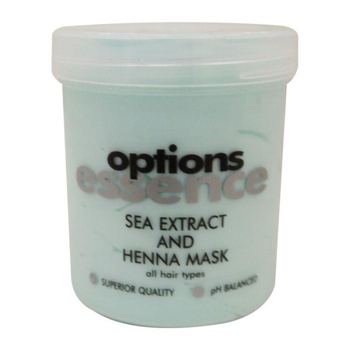 Options Essence Sea Extract And Henna Mask 250ml - Franklins