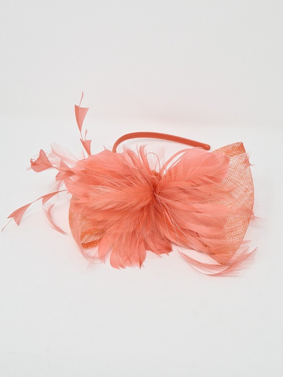 Orange Hairband Fascinator - Franklins