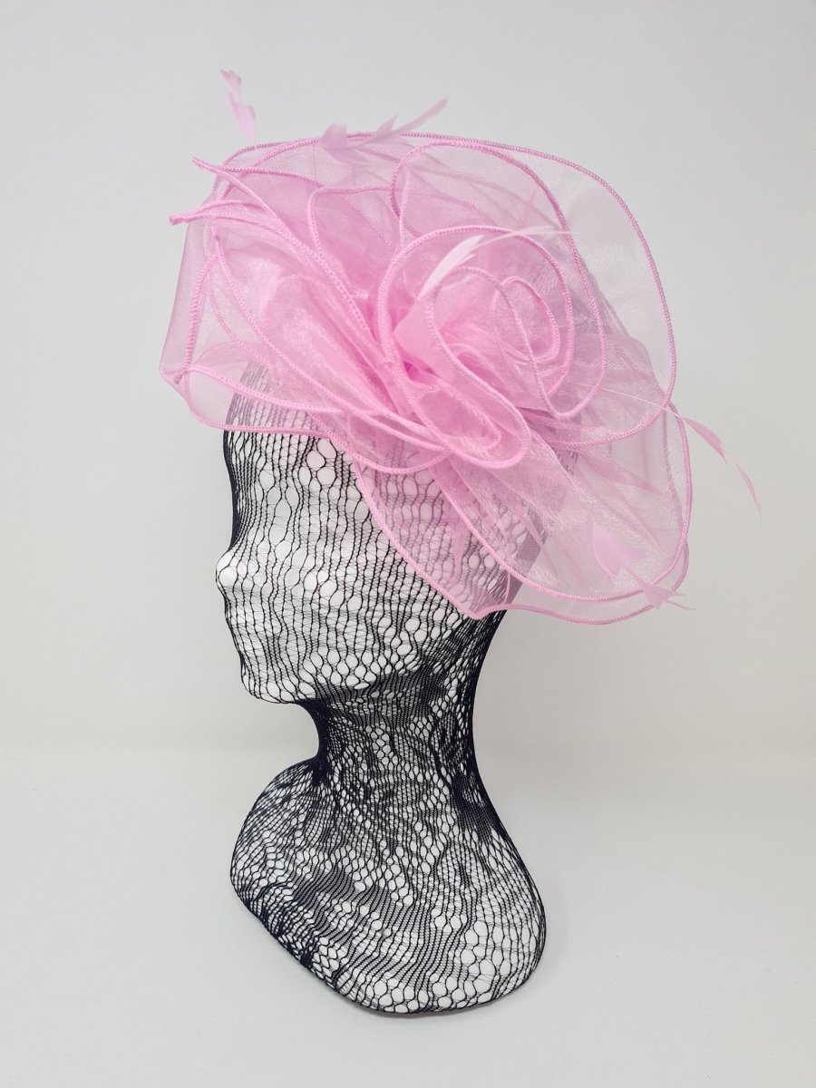 Pink Organza Fascinator - Franklins