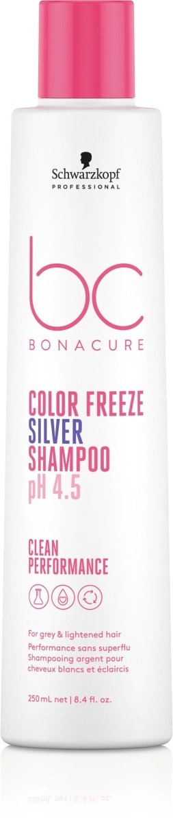 Schwarzkopf Bonacure Color Freeze Silver Shampoo ph 4,5 250ml - Franklins