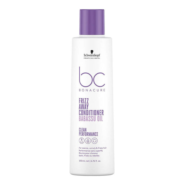 Schwarzkopf Bonacure Frizz Away Conditioner Babassu Oil 200ml - Franklins