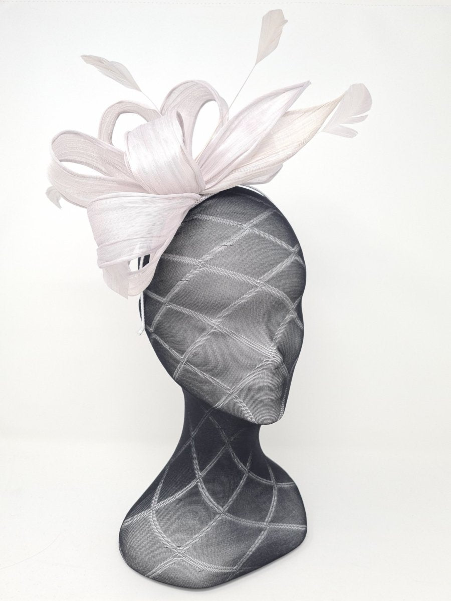 Silver Shimmer Bow Fascinator - Franklins