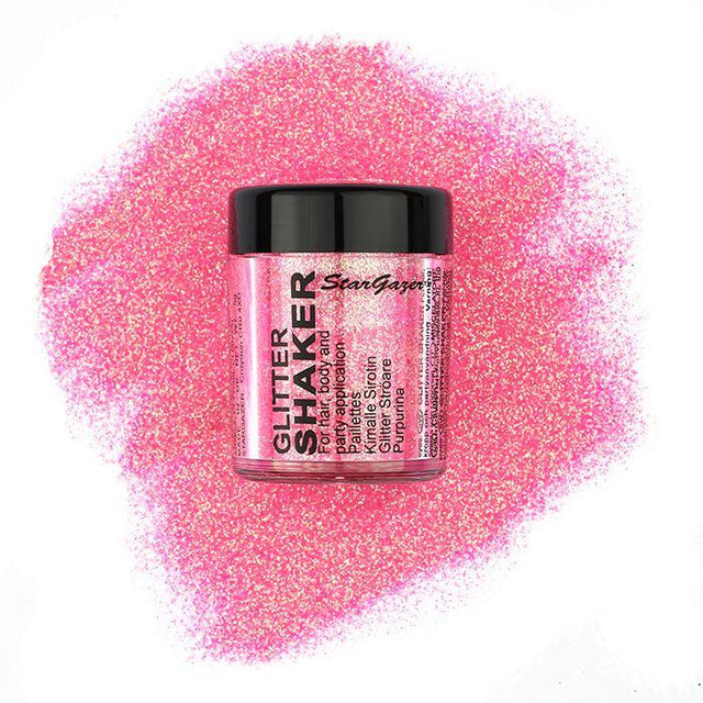 Stargazer Pastal Pink Glitter Shaker Pot 5g - Franklins