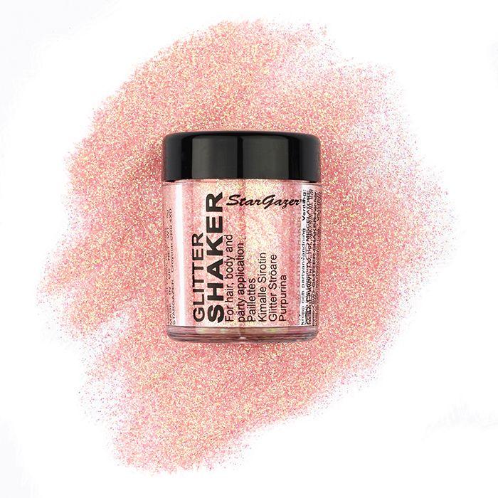 Stargazer Pastel Apricot Glitter Shaker Pot 5g - Franklins