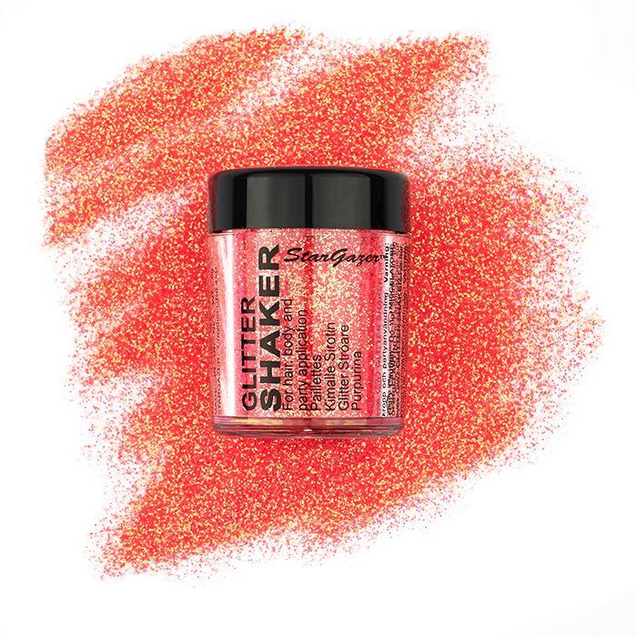 Stargazer Pastel Coral Glitter Shaker Pot 5g - Franklins